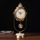  Đồng hồ quả lắc số la mã để bàn 