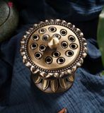  Lư hương đĩa đèn hoa sen 