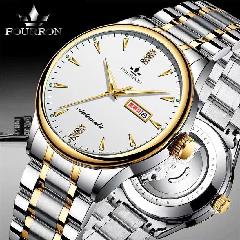  Đồng hồ nam cơ vàng Rolex 
