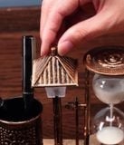  Cốc đựng bút đồng hồ cát cổ điển (10phút) 