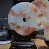  Đồ trang trí phòng khách chất liệu ngọc bích tự nhiên 