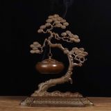  Lư hương cây thông tài lộc chào mừng bằng đồng nguyên chất 