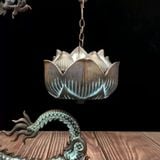  Lư hương rồng treo hoa sen 