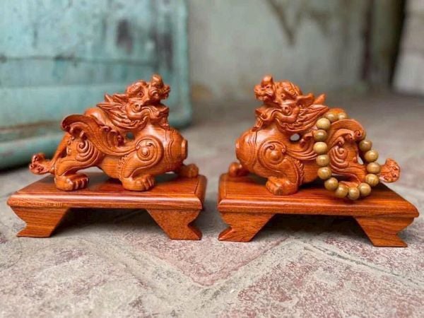  Tỳ Hưu Gỗ Hương Chất Liệu Tự Nhiên 