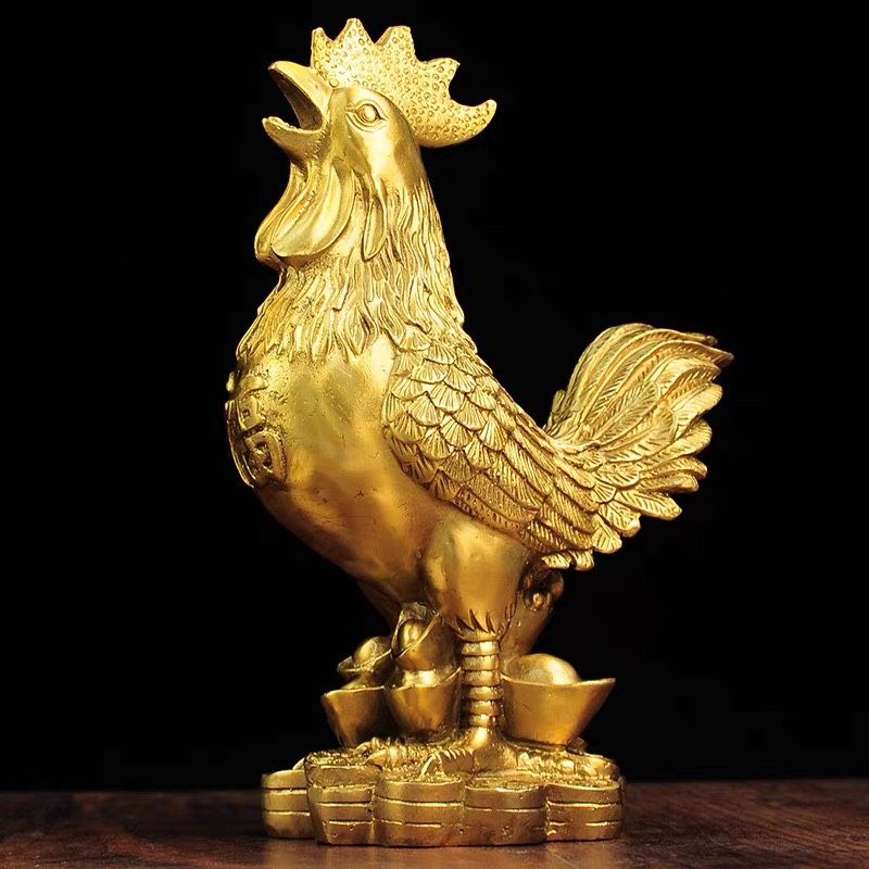  Đồ trang trí gà vàng 