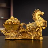  Ngựa đồng trang trí phòng khách 