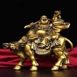  Phật Di Lặc cưỡi bò 