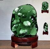  Đồ trang trí Quặng thô pha lê xanh 