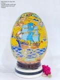  Quả trứng tài lộc h45cm vẽ vàng 25k 
