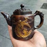  Ấm trà rồng phượng hoàng cổ 