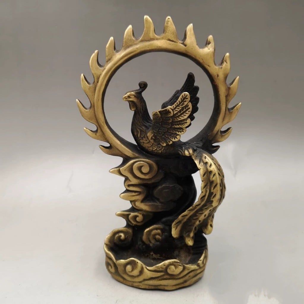  Lư hương chảy ngược Phượng hoàng 