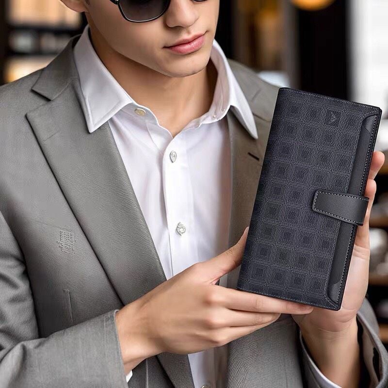  Ví da nam phong cách kinh doanh/giản dị 