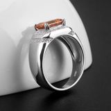  Nhẫn Nam Citrine Tự Nhiên 