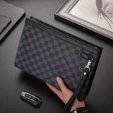  Túi clutch cầm tay nam doanh nhân cao cấp caro 