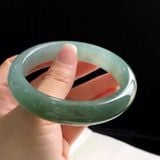  Vòng tay vuông ngọc bích xanh Miến Điện 