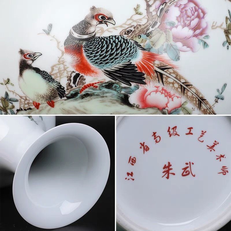  Bình gốm cắm hoa trang trí 