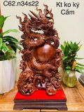  Nhất Long Vờn Ngọc Gỗ Cẩm 