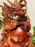 Nhất Long Vờn Ngọc Gỗ Cẩm 