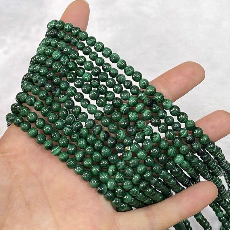  Vòng tay malachite tự nhiên 