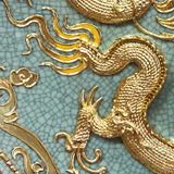  Đĩa Sứ Trang Trí Rồng Thịnh Vượng 