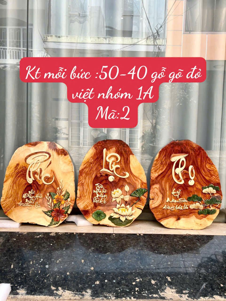  Tranh Chữ Ý Nghĩa Gỗ Gõ 