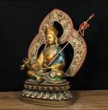  Tượng cổ Phật trên đài sen 