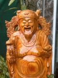  Tượng Thần Tài Gỗ Huyết Long Cao Cấp 