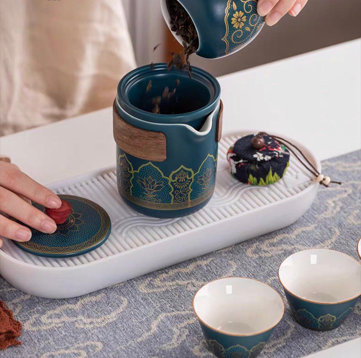  Bộ ấm trà du lịch di động 