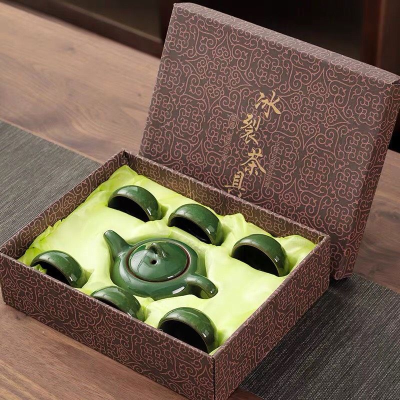  Bộ hộp quà tặng ấm trà gốm 