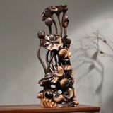  Đài hoa sen  Chất liệu gỗ 