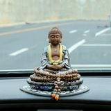  Tượng Phật Tổ ngồi thiền Chất liệu gốm 