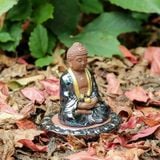 Tượng Phật Tổ ngồi thiền Chất liệu gốm 