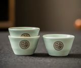  Bộ ấm chén trà du lịch xách tay Chất liệu gốm sứ 
