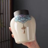  Lon gốm đựng trà cao cấp 