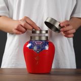  Lon gốm đựng trà cao cấp 