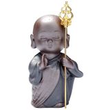  Tượng đường tăng Chất liệu gốm sứ 