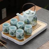 Bộ ấm chén trà phong cảnh 