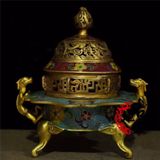  Lư hương tai rồng cổ 