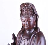  Tượng Quan Âm bồ tát Chất liệu gỗ mun 