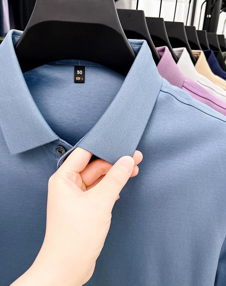  Áo Polo nam trơn cao cấp Chất liệu 100% cotton 