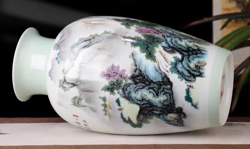  Bình gốm cắm hoa trang trí 