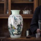  Bình gốm cắm hoa trang trí 