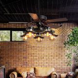  QUẠT ĐÈN CHÙM PHONG CÁCH CỔ ĐIỂN 