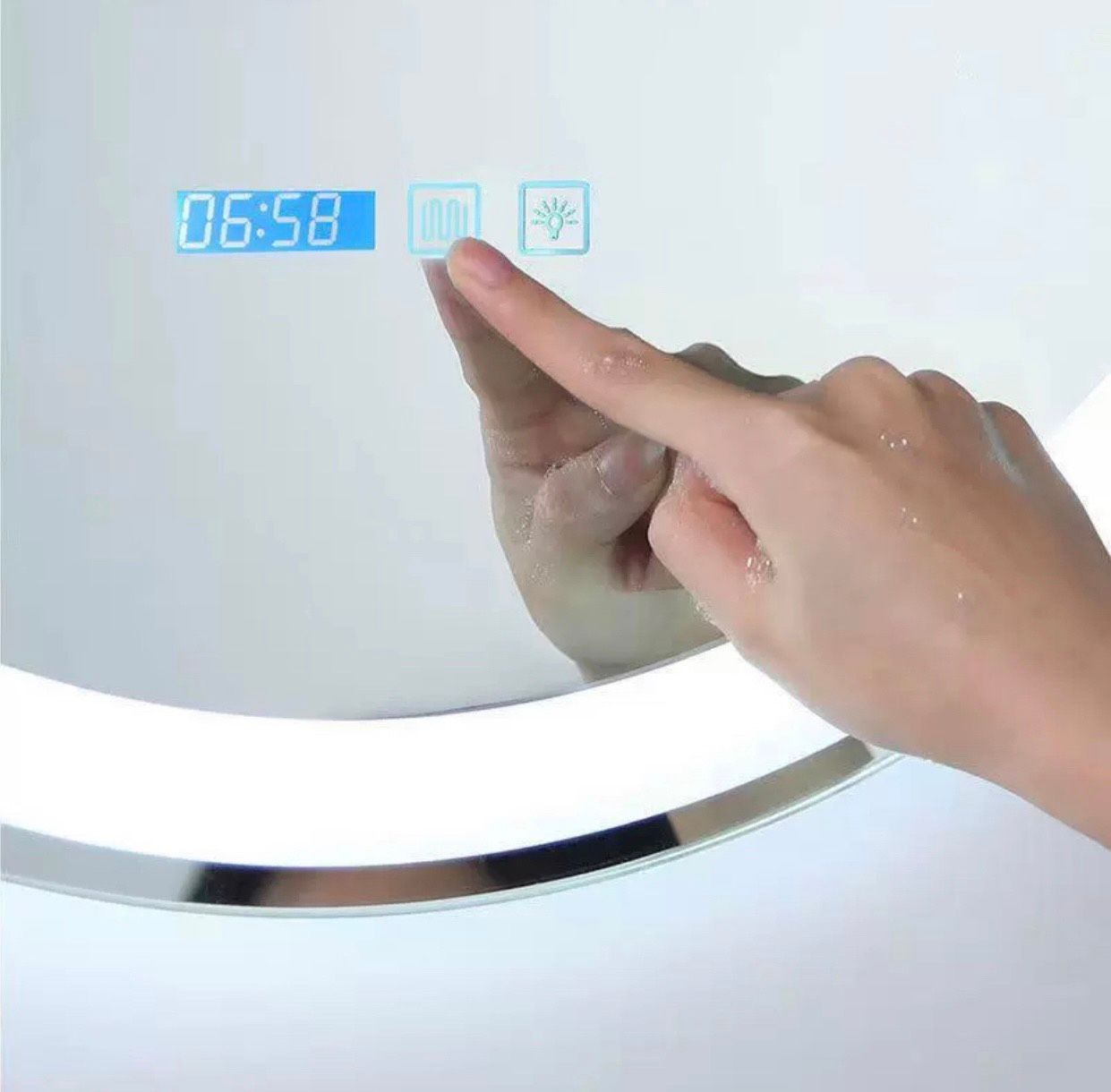  Gương tròn thông minh 