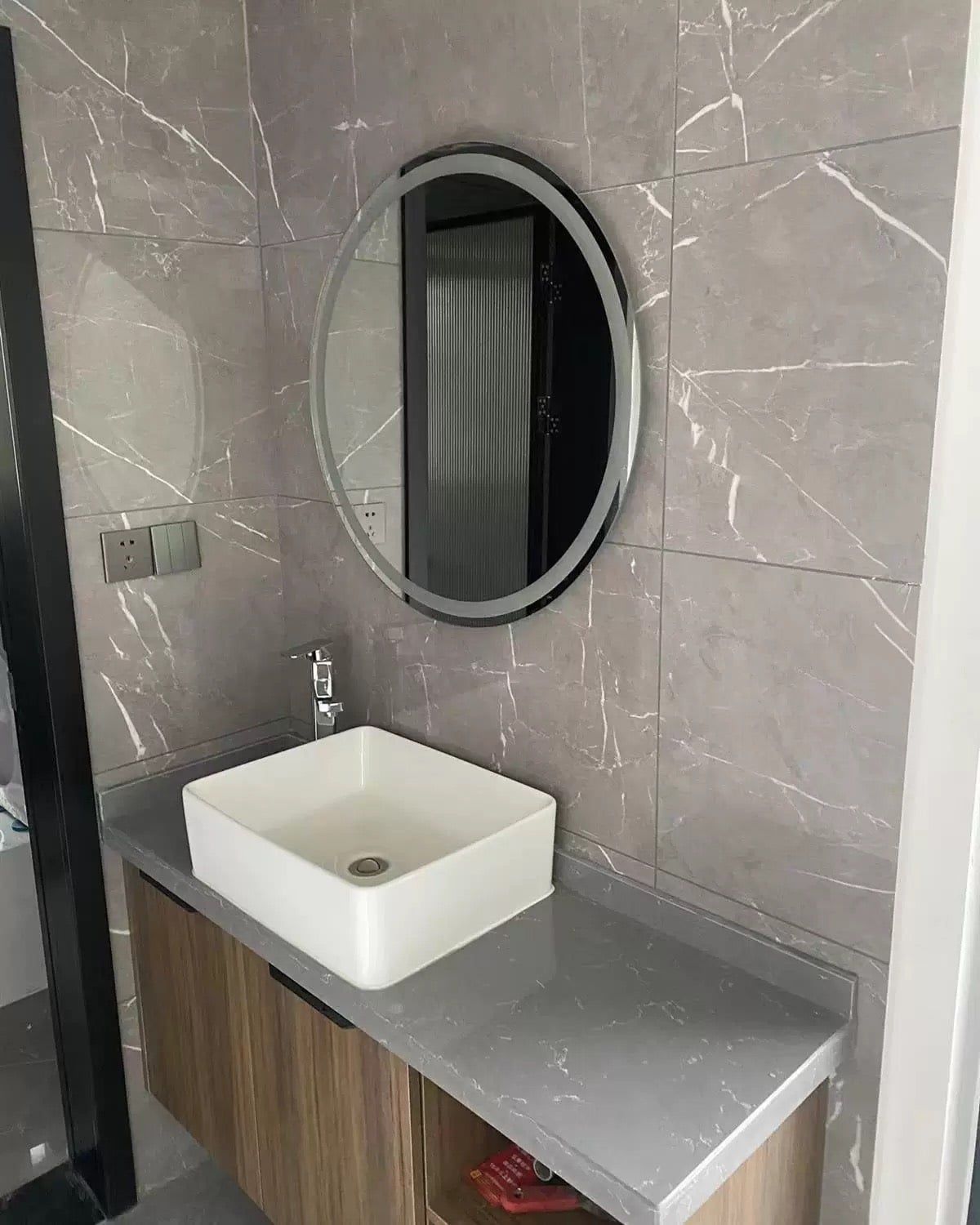  Gương tròn thông minh 