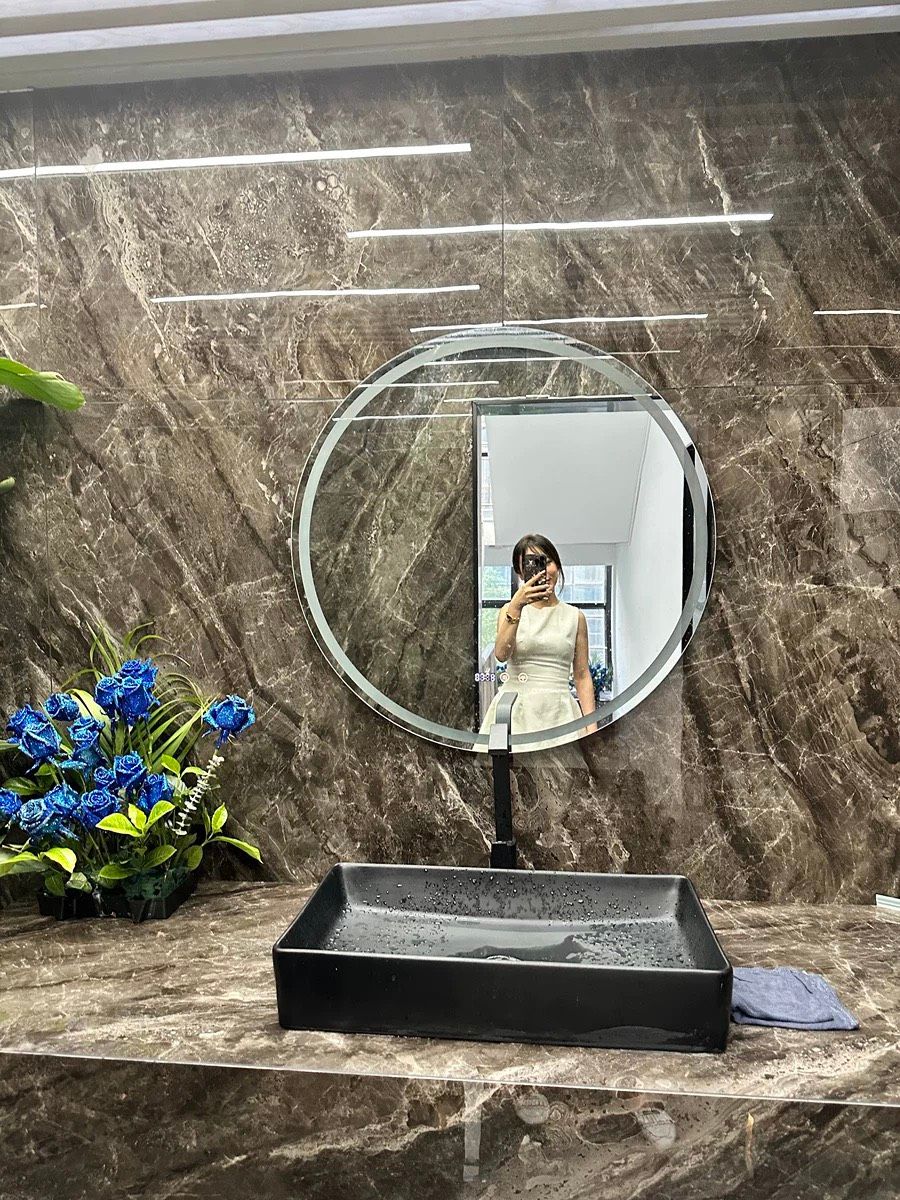  Gương tròn thông minh 