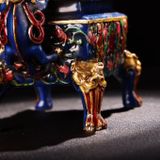  Lư Hương Vuông Sư Tử Trang Trí 