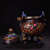  Lư Hương Tai Rồng Mây Cát Tường 