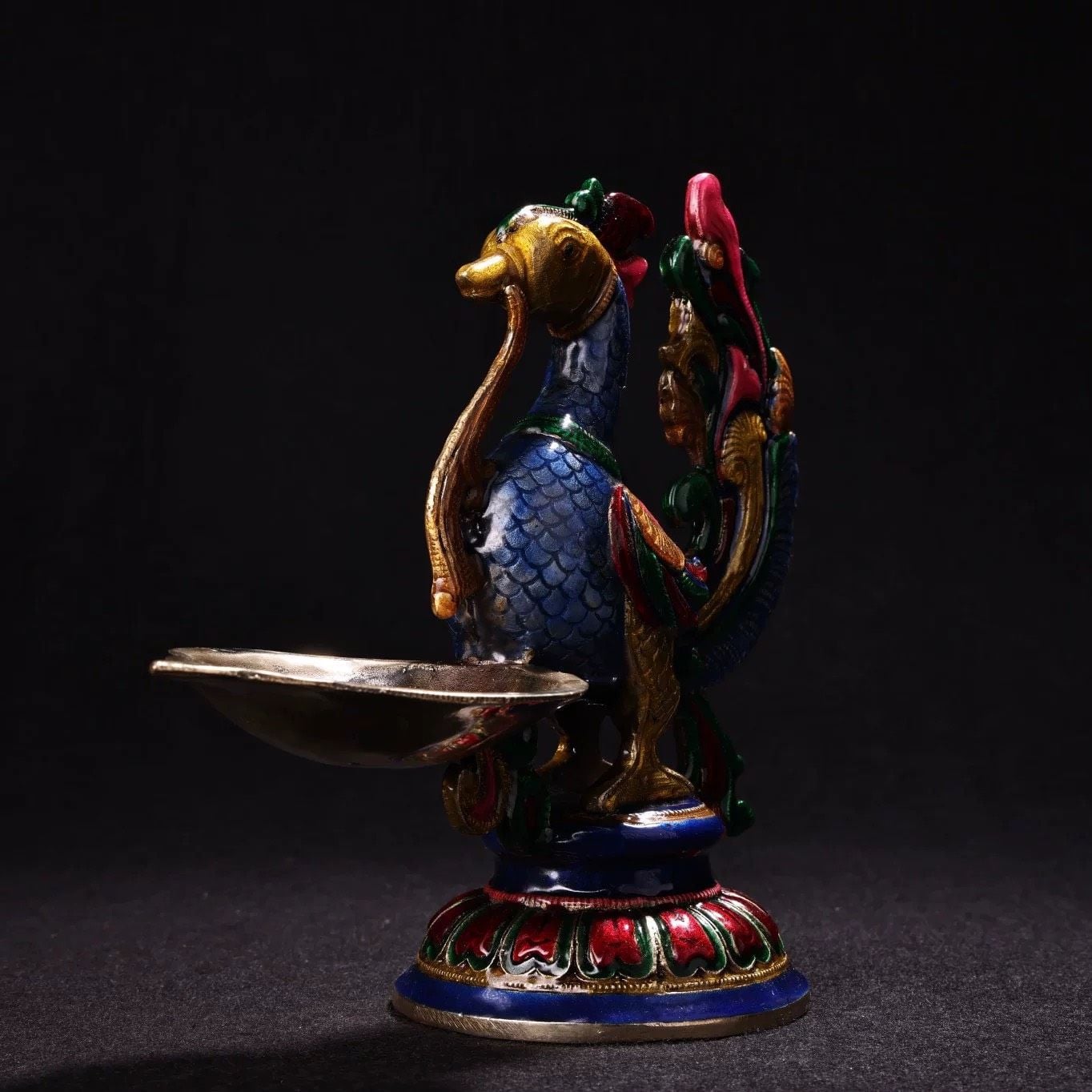  Chân Đèn Dầu Phượng Hoàng 