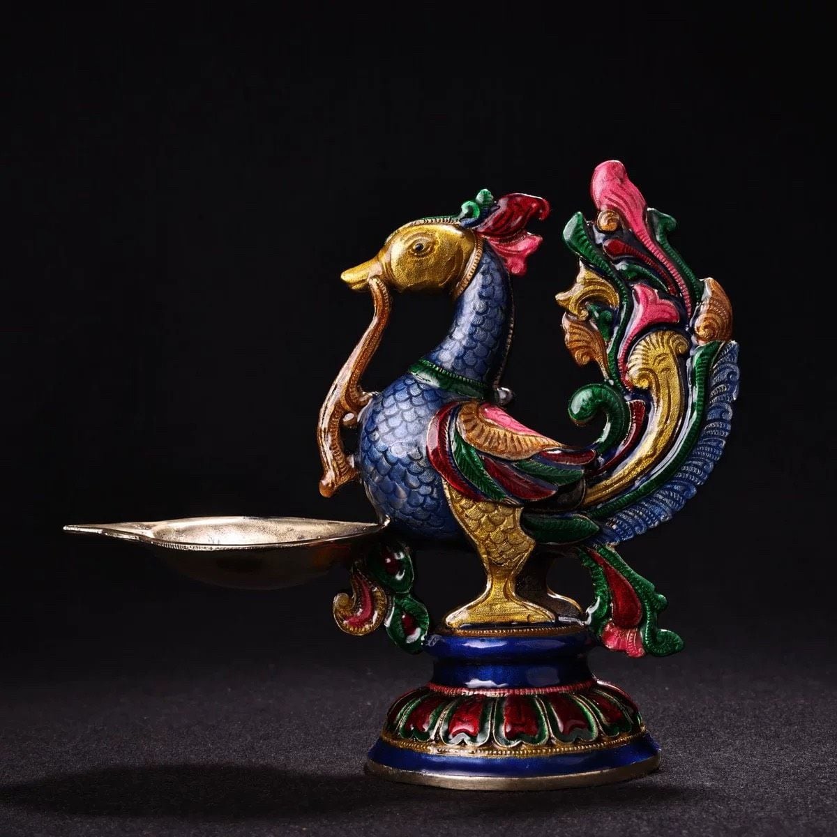  Chân Đèn Dầu Phượng Hoàng 